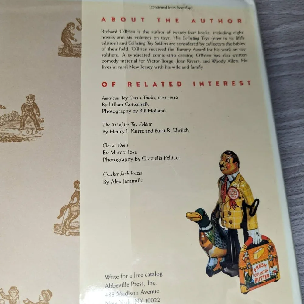 The Story of American Toys Library Binding Hard Cover Book
